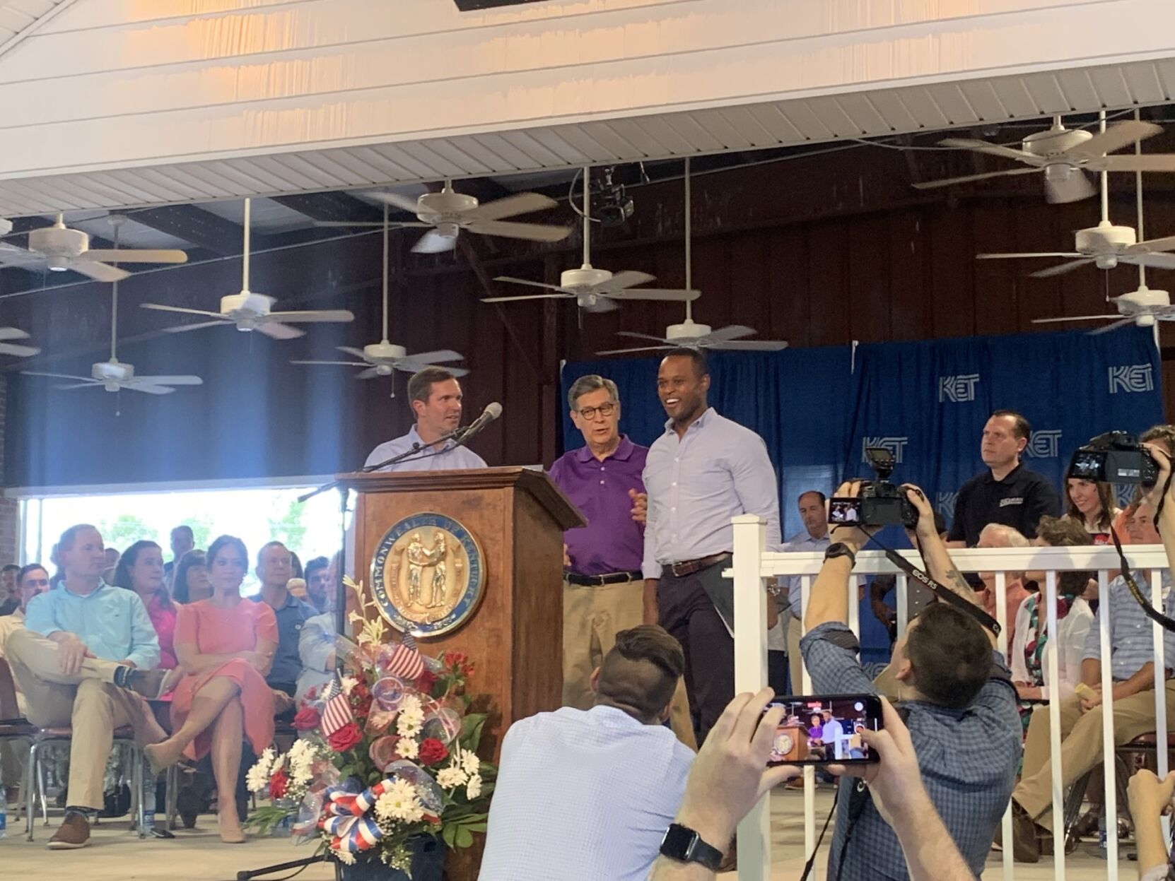 Kentucky's gubernatorial candidates face-off at the 143rd Fancy Farm picnic